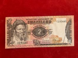 SWAZILAND- 2 Emalangeni N.D.(1974)- Unzirkuliert/Non circulé