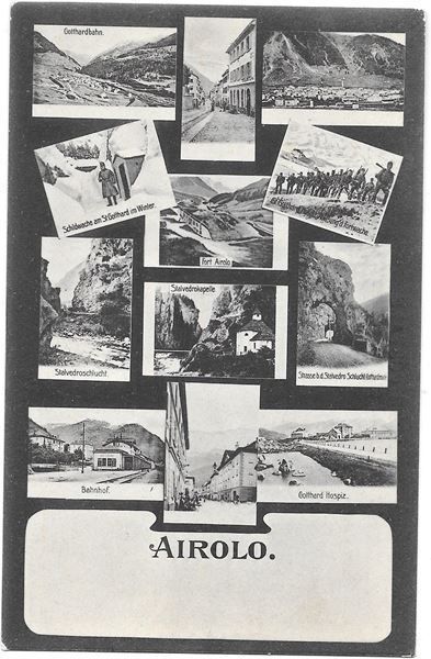 Cartoline postali: Airolo 12 Bilder – Usato da Olten venduto da clotaldi