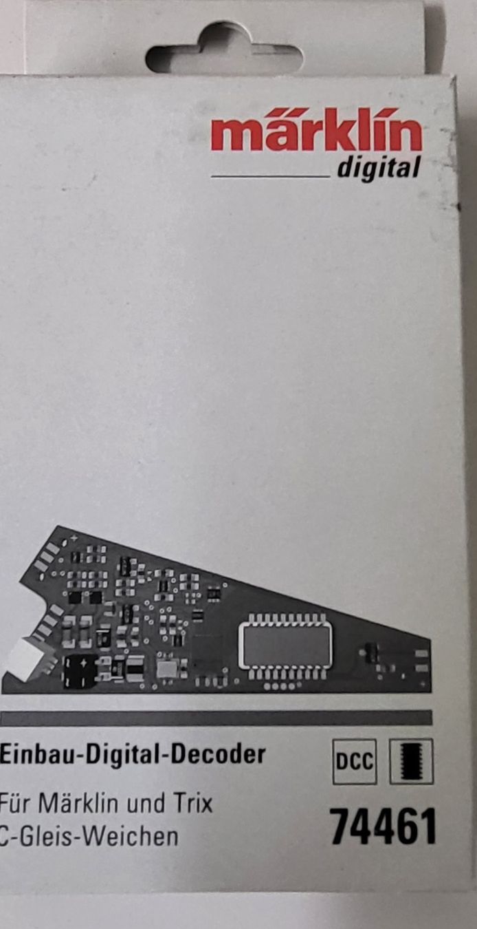 Märklin Trains électriques: Màrklin 74461 Digital Decoder Weichen – Neuf avec emballage d'origine à Malters par minitrix79 1