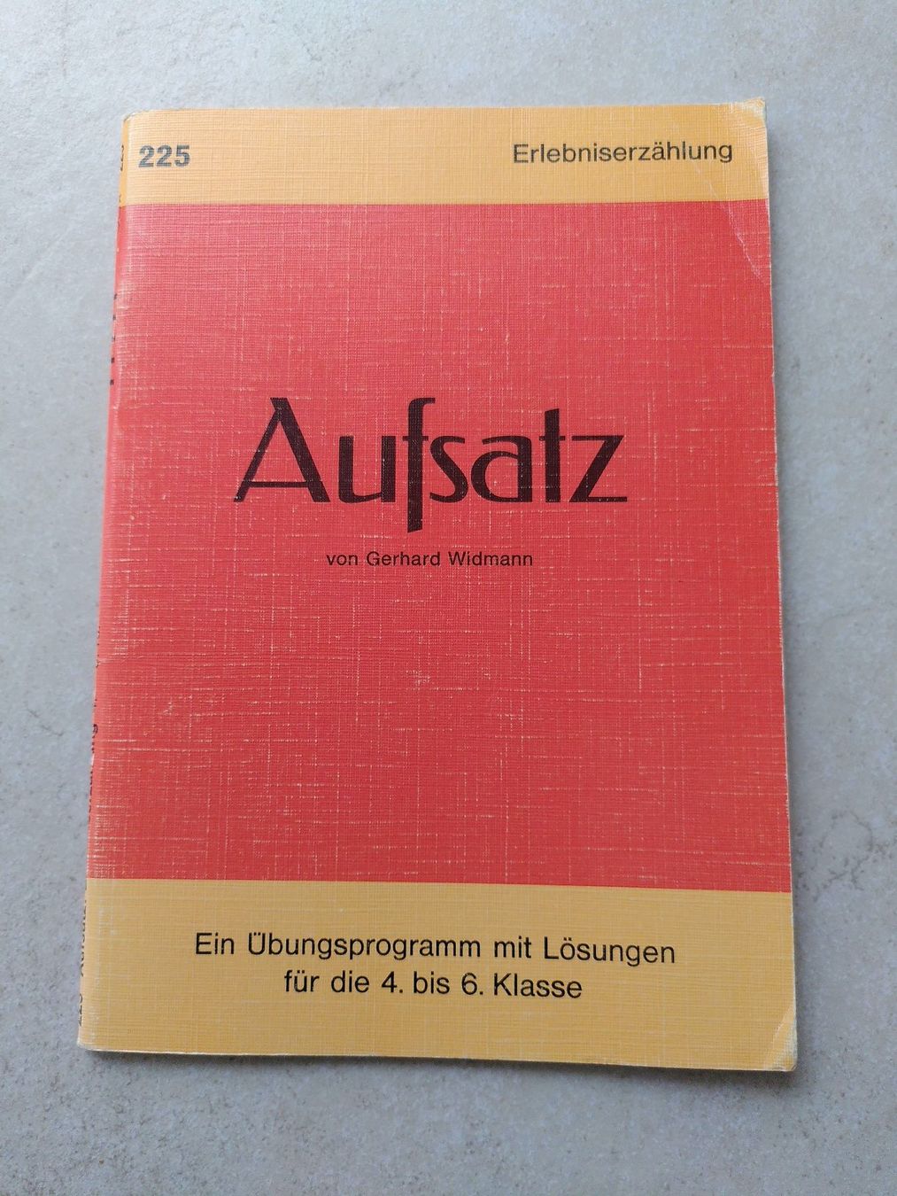 Libri: AUFSATZ/ ERLEBNISERZÄHLUNG – Usato da Brugg AG venduto da olamim