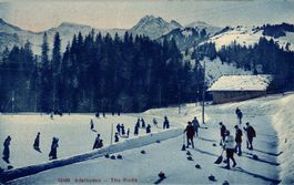 Adelboden - The Rinks. Curlingspieler