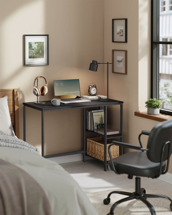Scrivanie: Computertisch Homeoffice mit Regalboden robust IMARI – Nuovo e nell'imballaggio originale da Lachen SZ venduto da MAMORU-MOEBEL 1