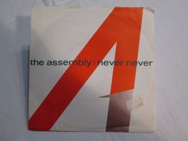 Vinyle The Assembly Never Never 45t 1985