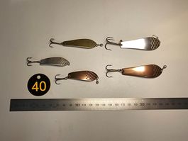 H. Kneubühler Lang Wurf- und Schlepplöffel 5er Set
