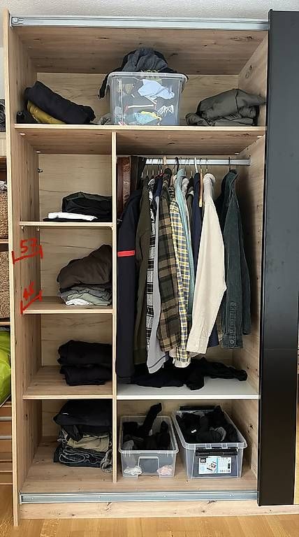 Schränke: Kleiderschrank mit Schiebetüren – Gebraucht aus Willisau von freerider1080 2