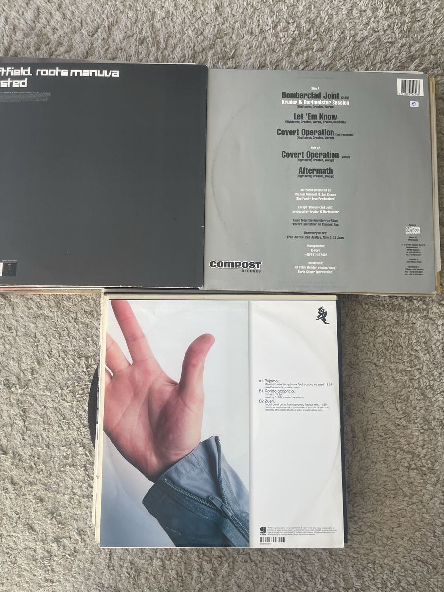 Schallplatten: 3 x Triphop Maxis vom feisten / Paket 4 – Neu (gemäss Beschreibung) aus Dagmersellen von stonefinger 1