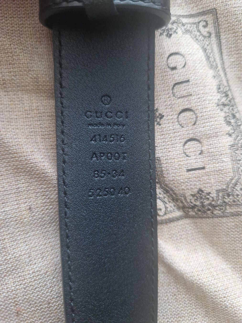 Gucci Cinture: Gucci Gürtel "GG MARMONT" – Usato da Cham venduto da YvonneSecondHand 4