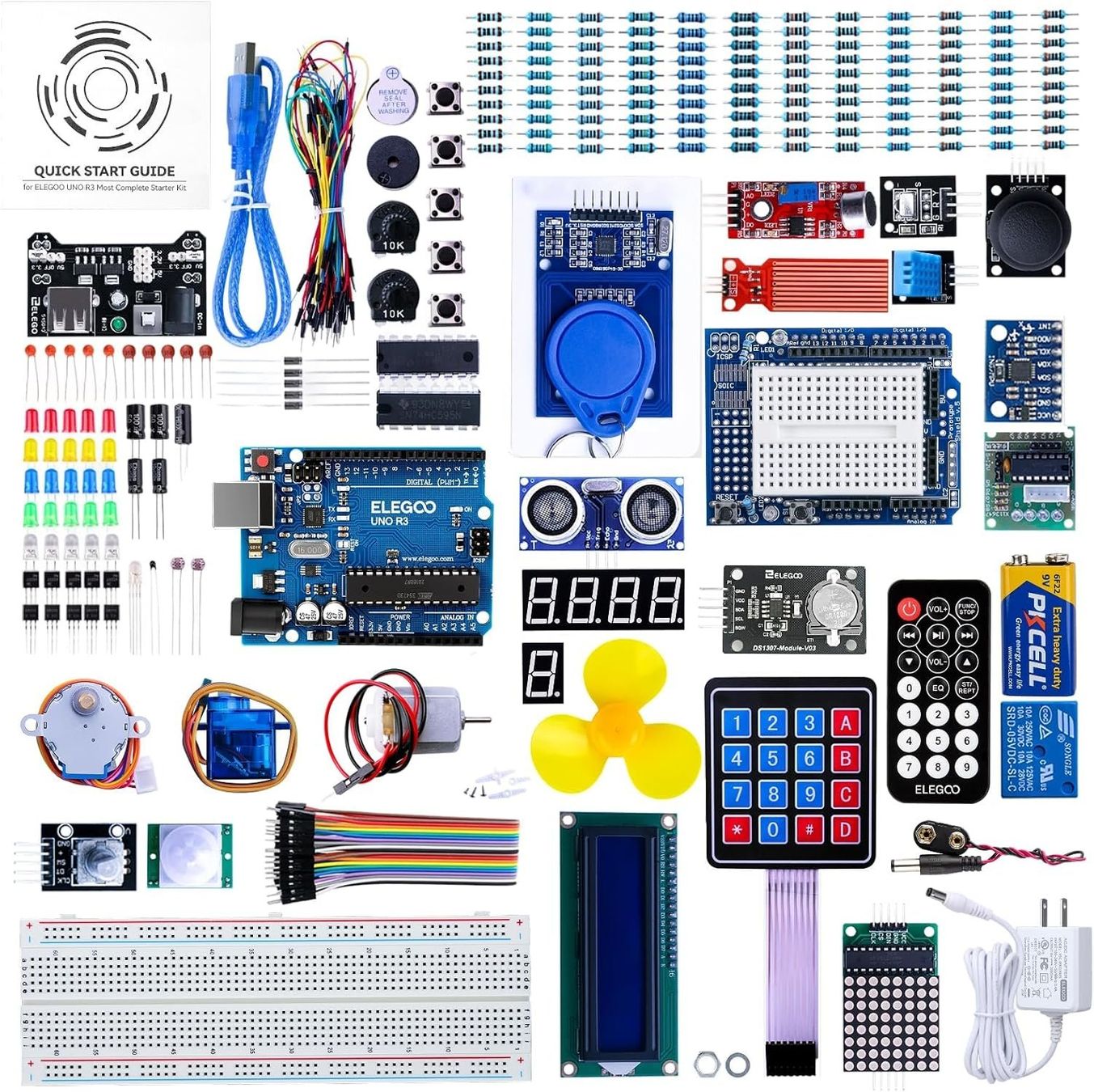 Giocattoli: Arduino UNO R3 Starter Kit 200+ Teile mit Deutschem Tutorial – Nuovo e nell'imballaggio originale da St. Gallen venduto da sch_zsz7