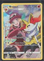 POKÉMON / Braixen / Silver Tempest / Illustration 🇺🇸