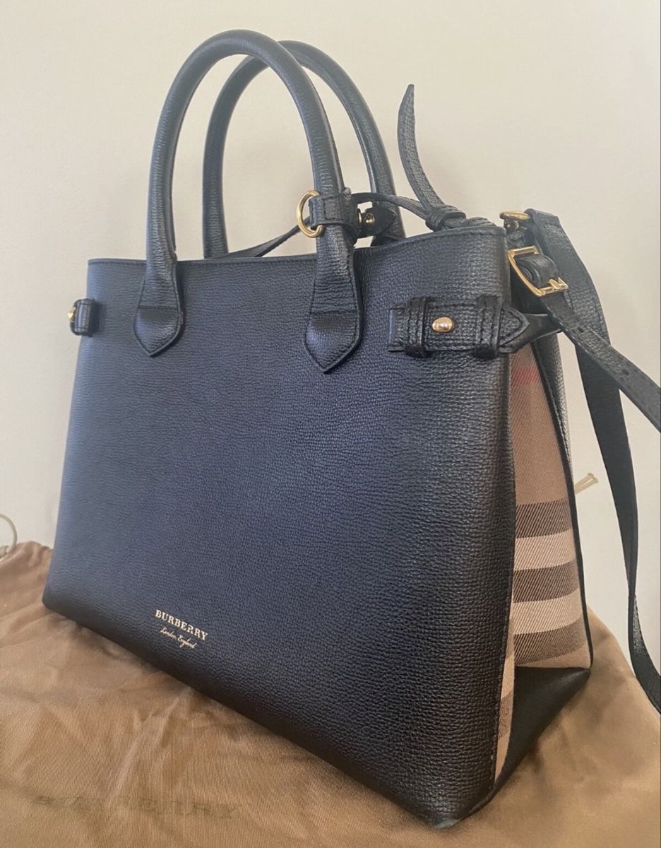 Burberry Borse: Burberry Banner Tote Bag. Medium. BLACK. – Usato da Allschwil venduto da 197_r5w9 5