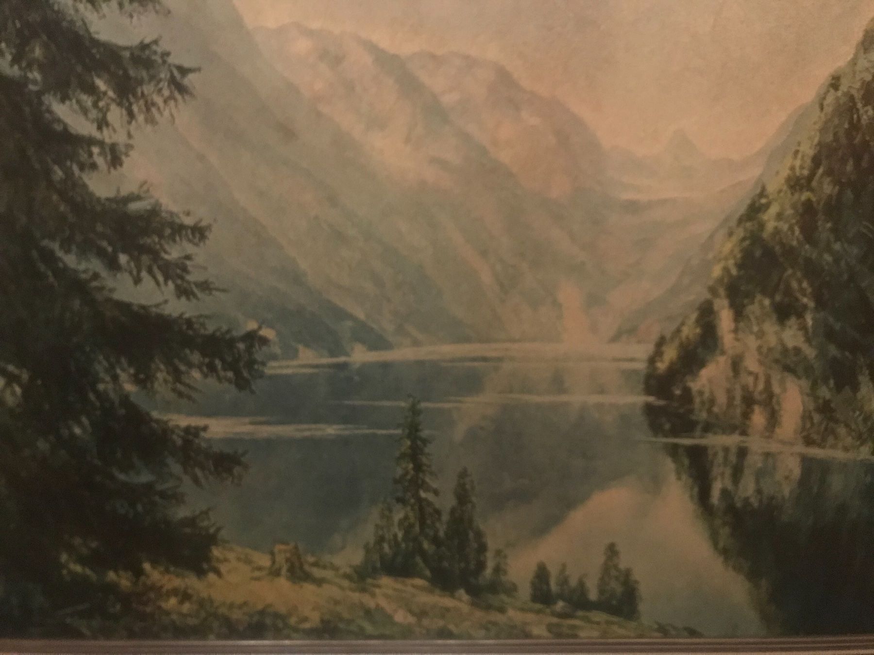 Dipinti: Schönes altes Bild vom Königsee – Usato da Neuenhof venduto da Himmel2 3