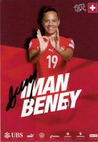 Iman Beney Autogramm original handsigniert Schweiz 2026 NEU
