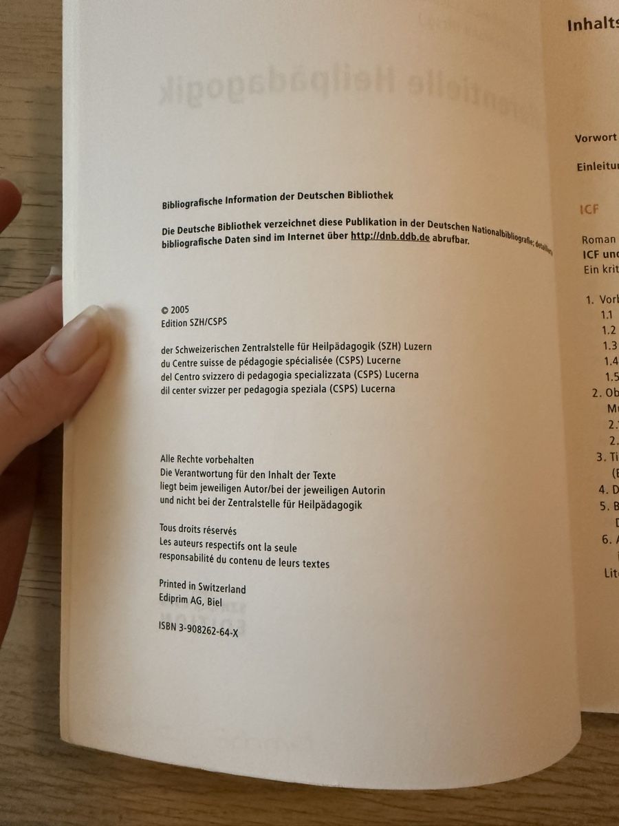 Libri: Differentielle Heilpädagogik HfH – Nuovo (secondo la descrizione) da Wald ZH venduto da 2kndPlant 2