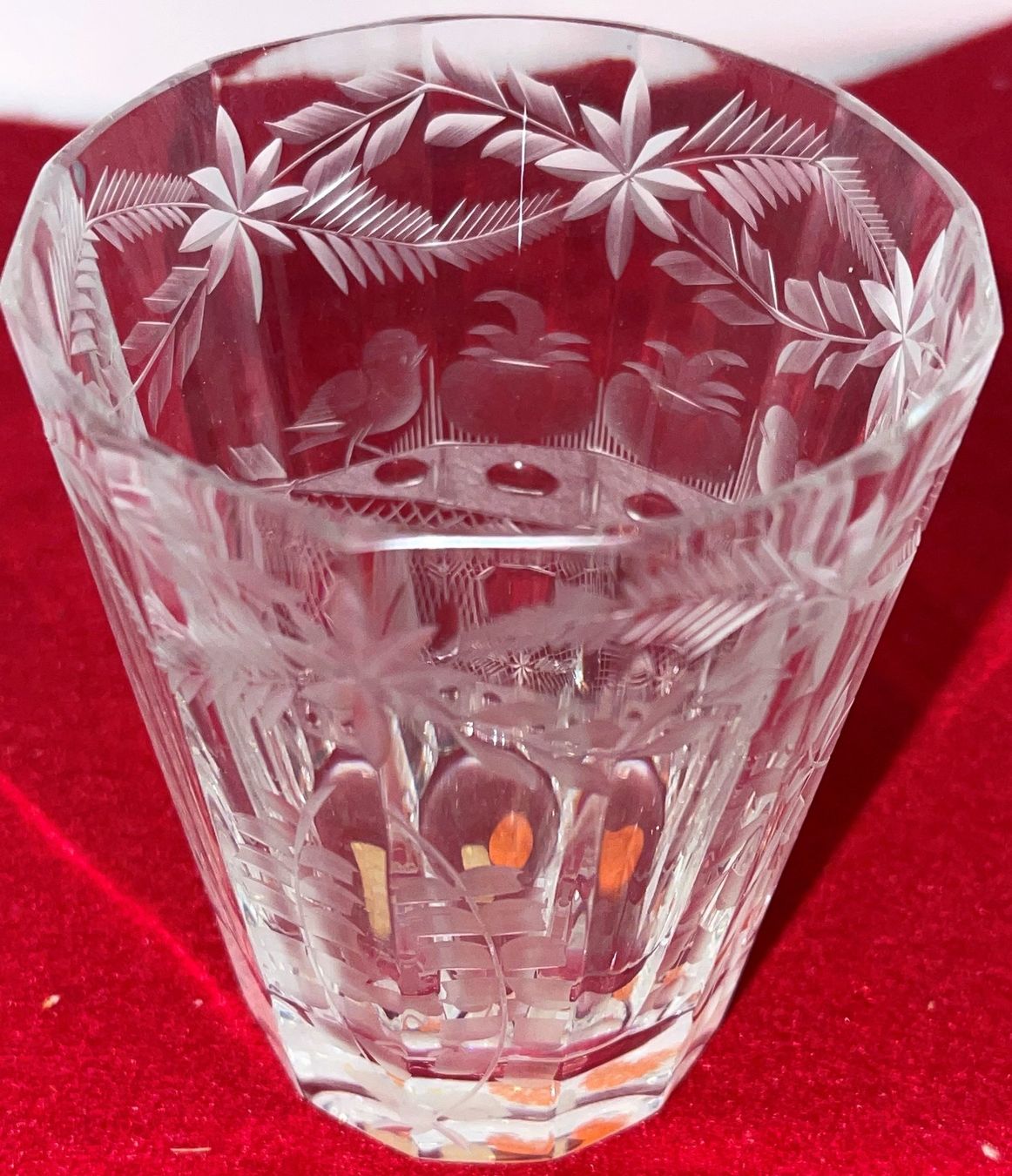 Bicchieri: Trinkglas mit 12 Ecken aus Kristallglas – Nuovo (secondo la descrizione) da Lutzenberg venduto da Truhe 1