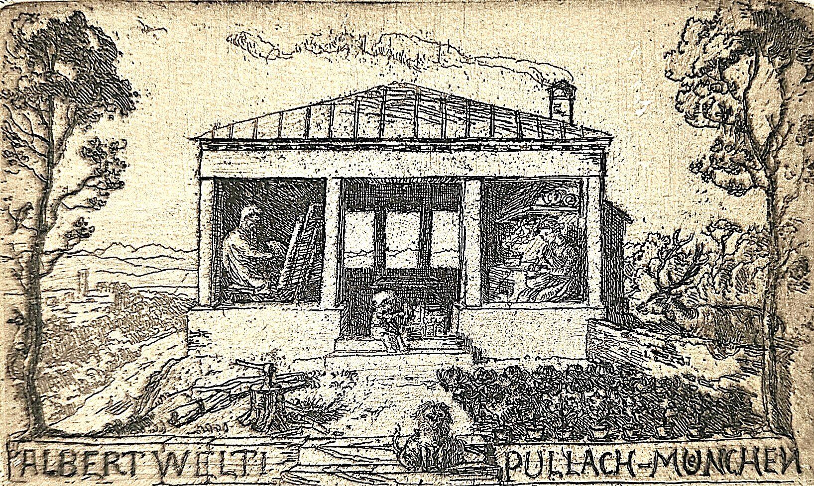 Foto & Immagini: ALBERT WELTI (1862-1912) – Usato da Elgg venduto da cuendetkunst 1