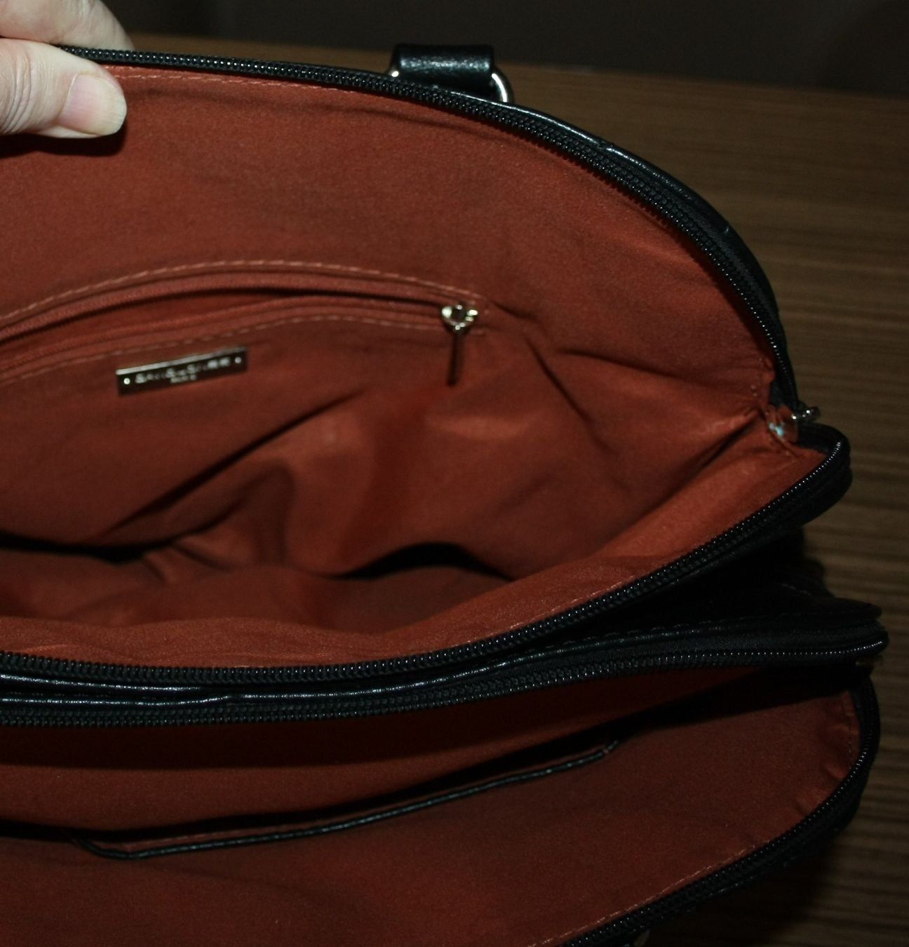 Borse da donna: Handtasche DAVID JONES gesteppt schwarz – Difettoso da Flüelen venduto da DiversicumAccessoire 4
