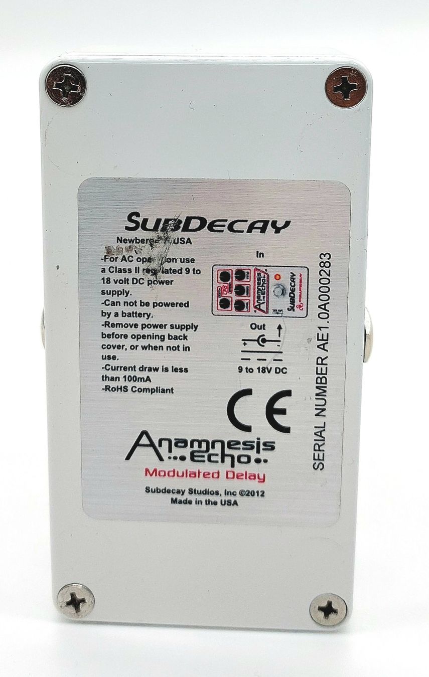 Musikinstrumente: Subdecay Anamnesis Echo | modulated delay – Neu (gemäss Beschreibung) aus Villars-sur-Glâne von SwissTrendyStore 2