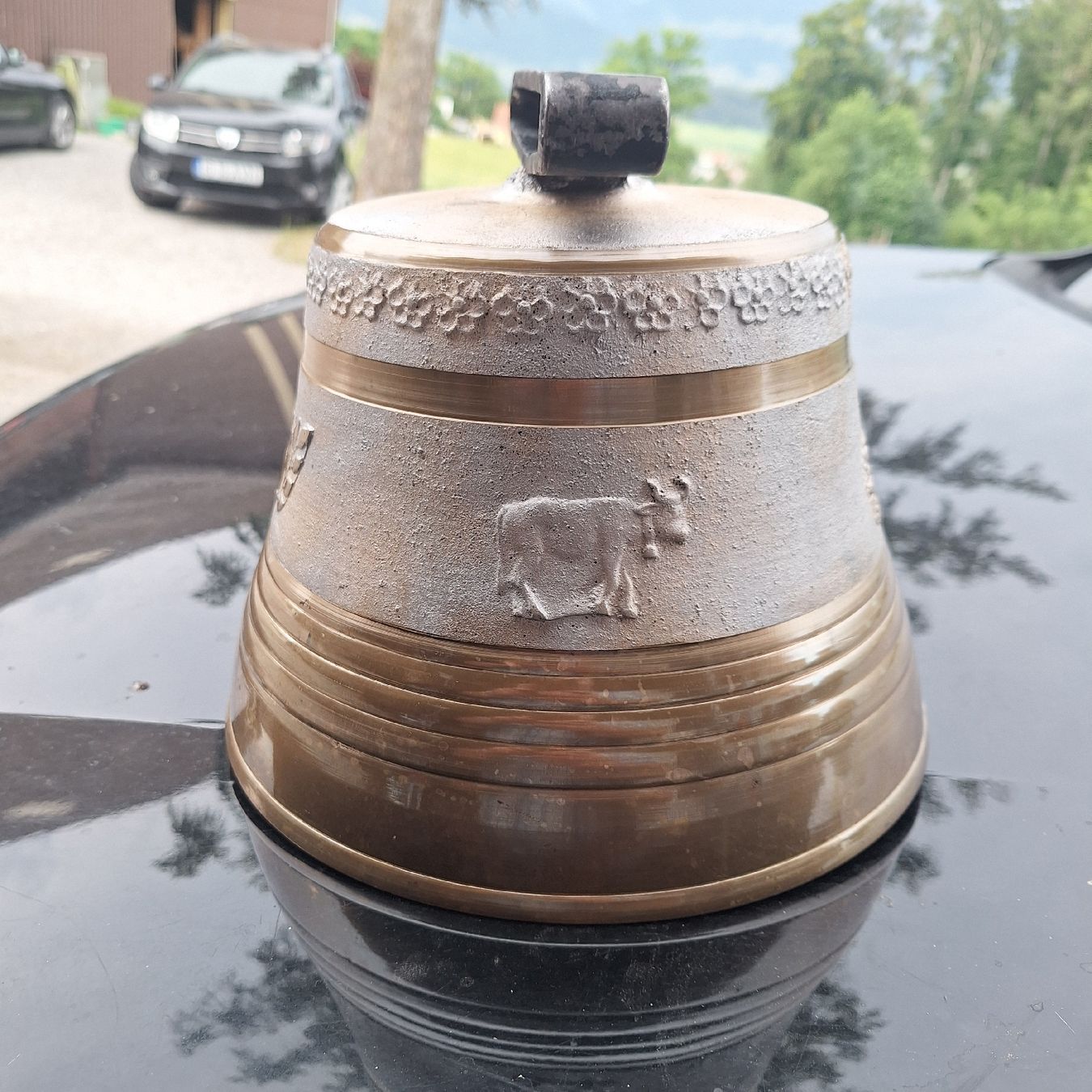 Campanacci mucche: cloche  de vache – Nuovo (secondo la descrizione) da Riaz venduto da Dingo32 3