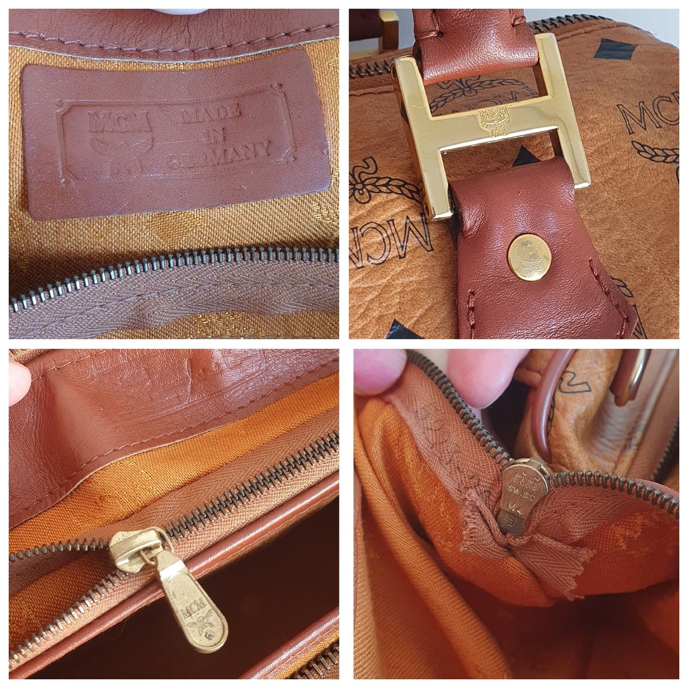 Mcm Borse da donna: MCM Speedy Boston 25 Heritage Cognac  Canvas – Usato da Niederteufen venduto da Mira_72 8