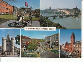 Basel Mustermesse 1968 mit Sonderstempel
