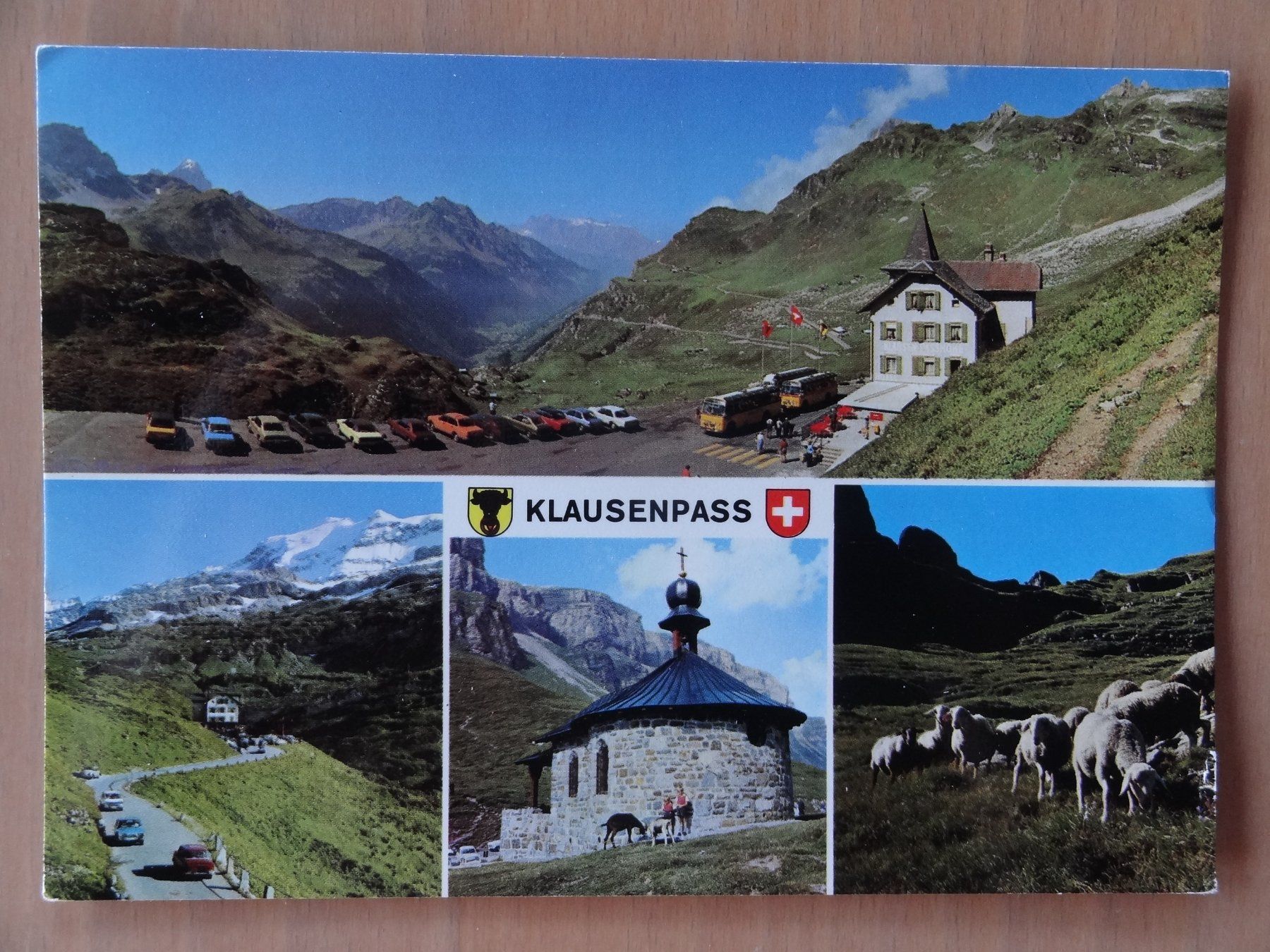 Cartoline postali: Klausenpass - Suisse - 1983 – Usato da St Léonard venduto da Riglin