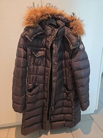 Moncler Hermifur Daunenmantel Gr. 2  Original mit Kaufbeleg