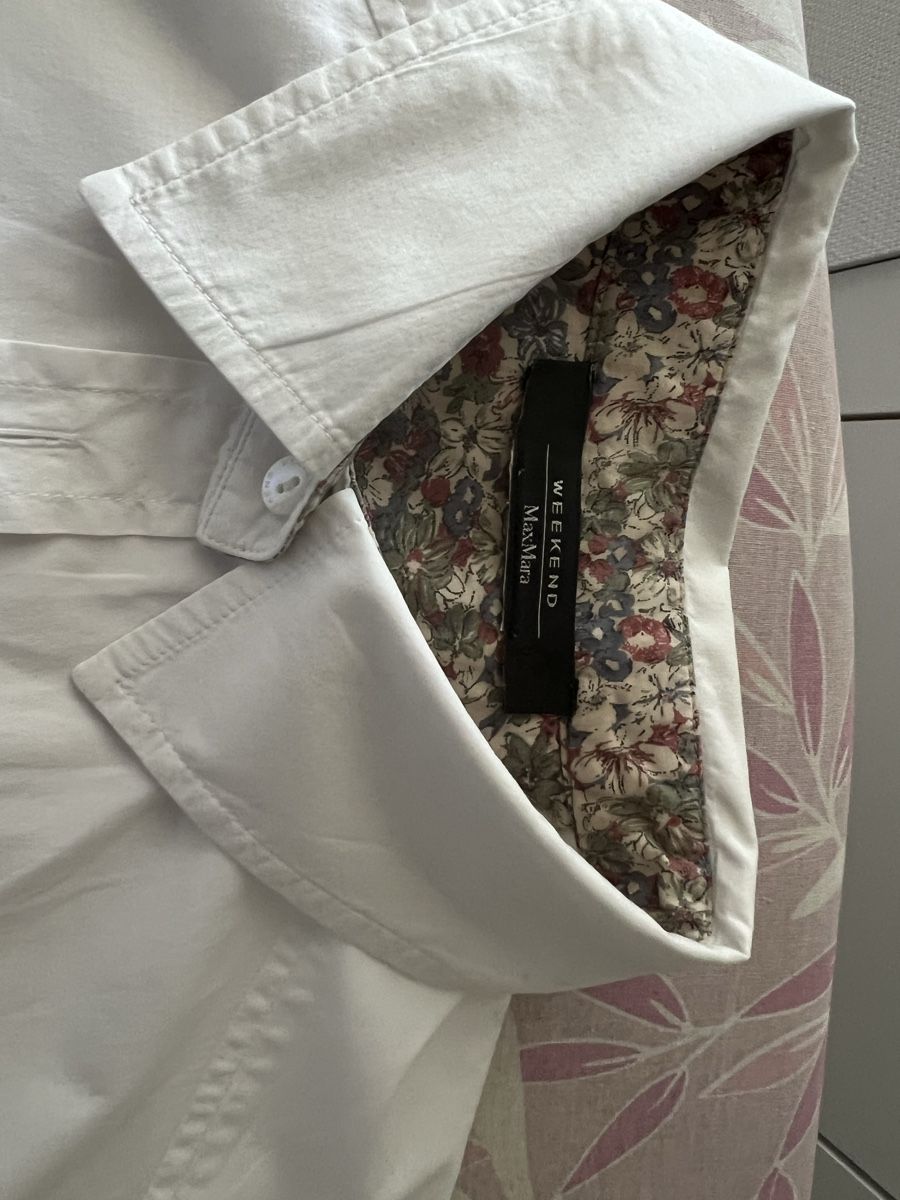 Max Mara Blusen: Bluse Weekend Max Mara Grösse 34/36 weiss – Gebraucht aus Zürich von claudia0512 5