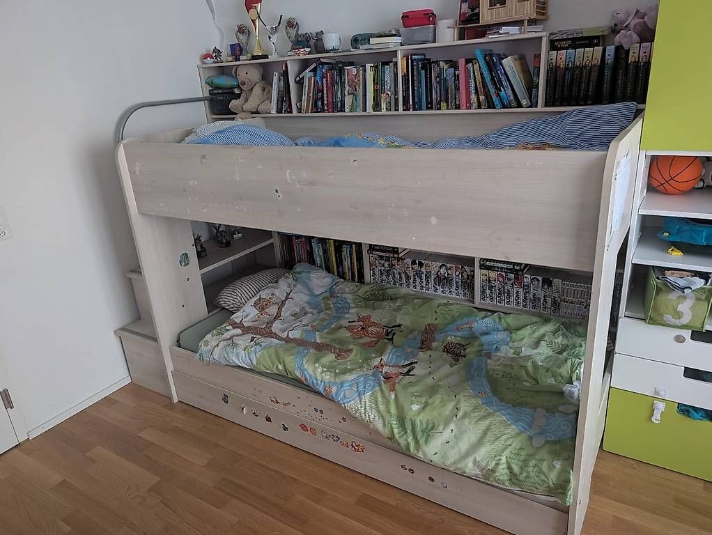 Letti: Etagenbett gratis wegen Umzug – Usato da Basel venduto da aniskula