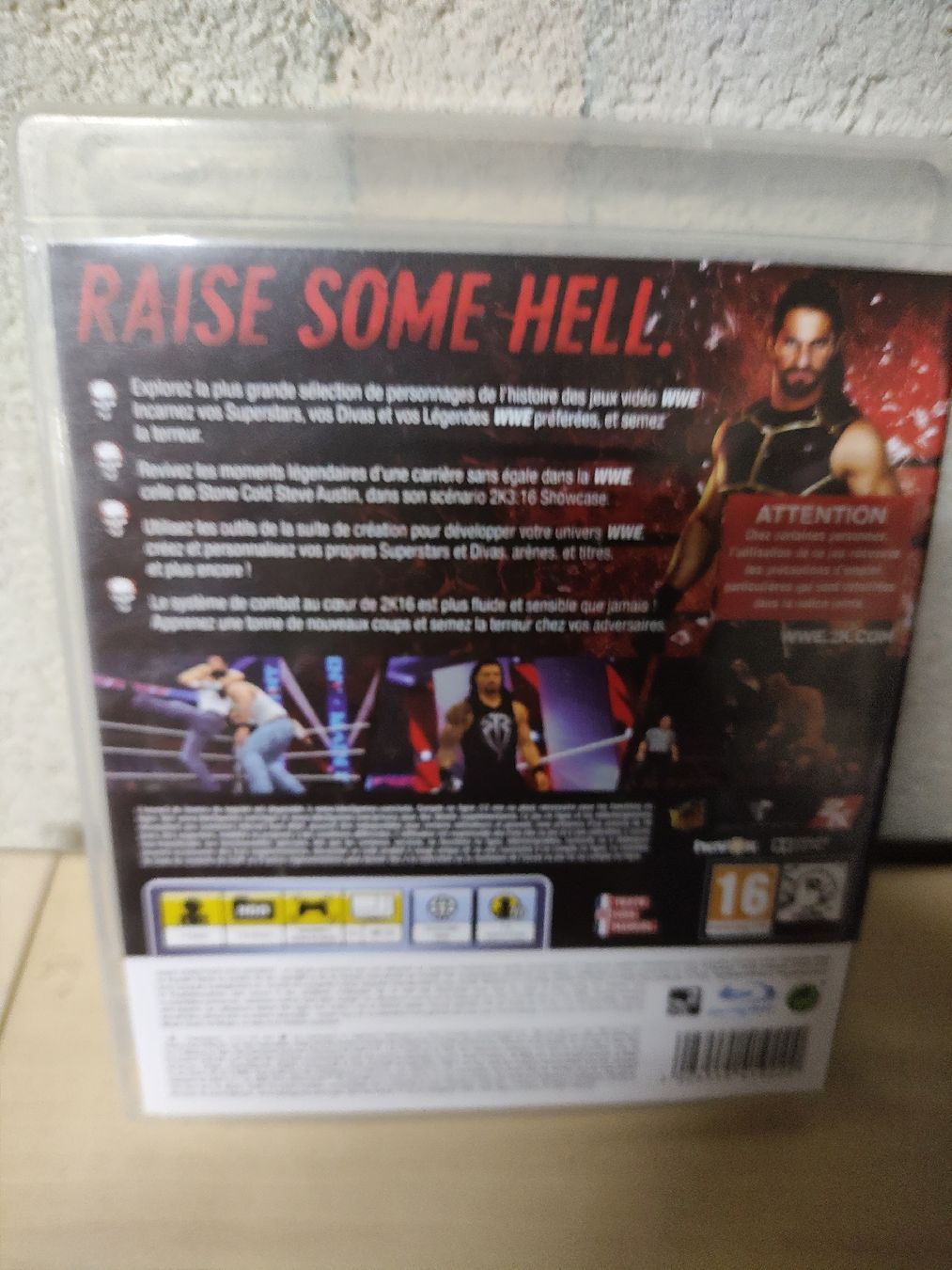 Sony Spiele: Jeu PS3 WWE 2K16 - Action et Adrénaline  – Gebraucht aus fribourg von GameSpot 1