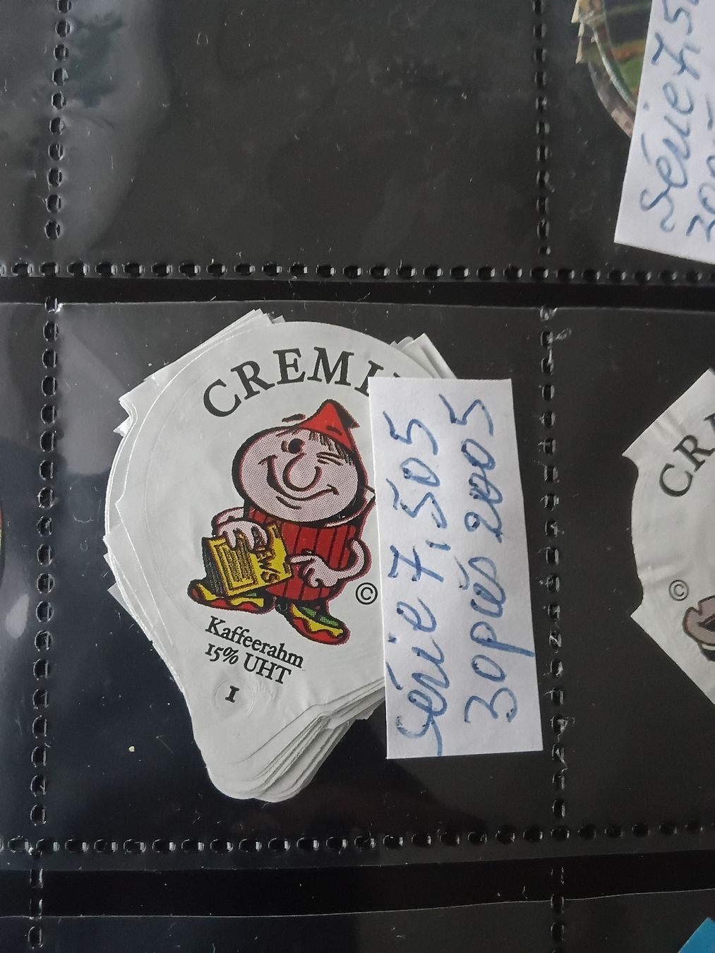 Kaffeerahmdeckel: 7505 attaché – Gebraucht aus Yverdon von Nany6
