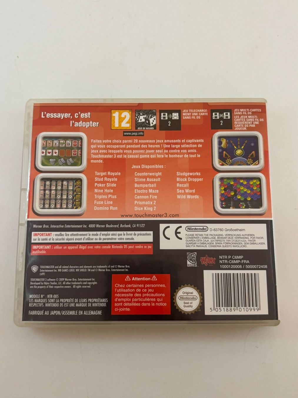 Giochi: Touchmaster 3 (Nintendo DS) – Usato da Herisau venduto da Seyashop1 2