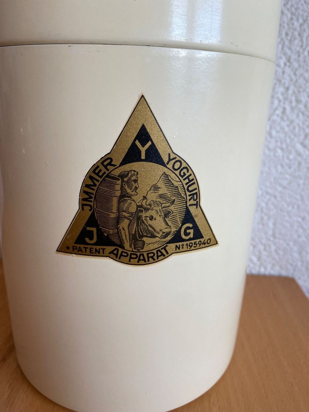 Elettrodomestici da cucina: Yoghurt Apparat Patent, Modell 1Lt. 1949 – Usato da Schwarzenburg venduto da Michellu 2