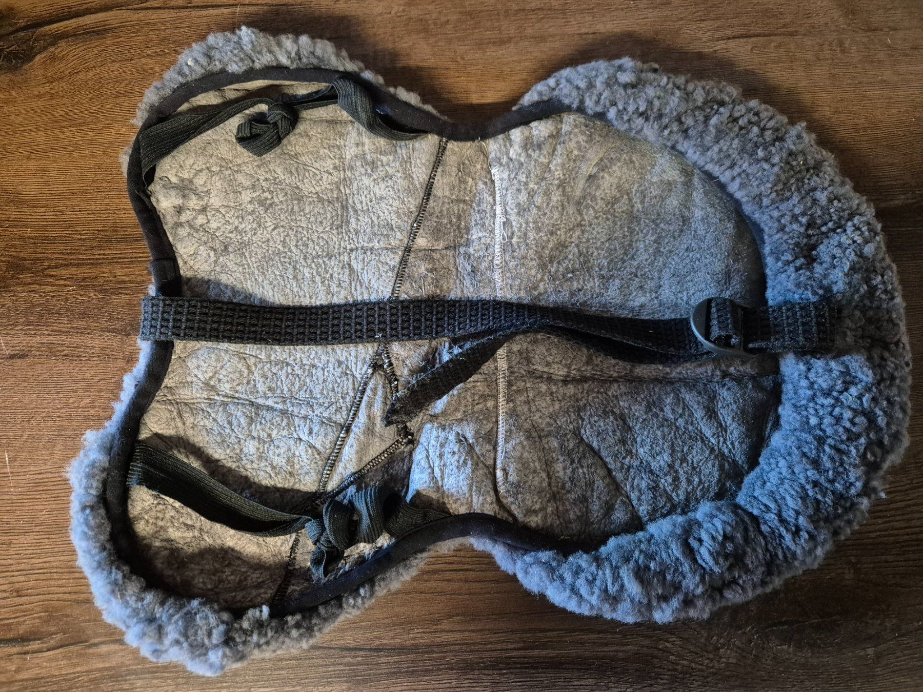 Sattel & Sattelzubehör: Lammfell Sattelüberzug Sitzbezug – Gebraucht aus Meggen von Orrinka20 1