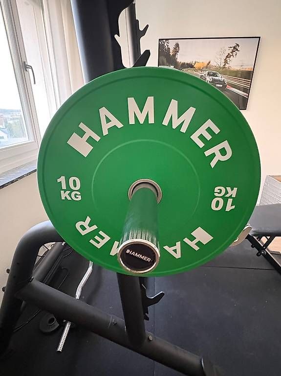 Manubri & Pesi: Hammer Barbell / Langhantel mit Gewichten – Usato da Zürich venduto da James_Kr 1