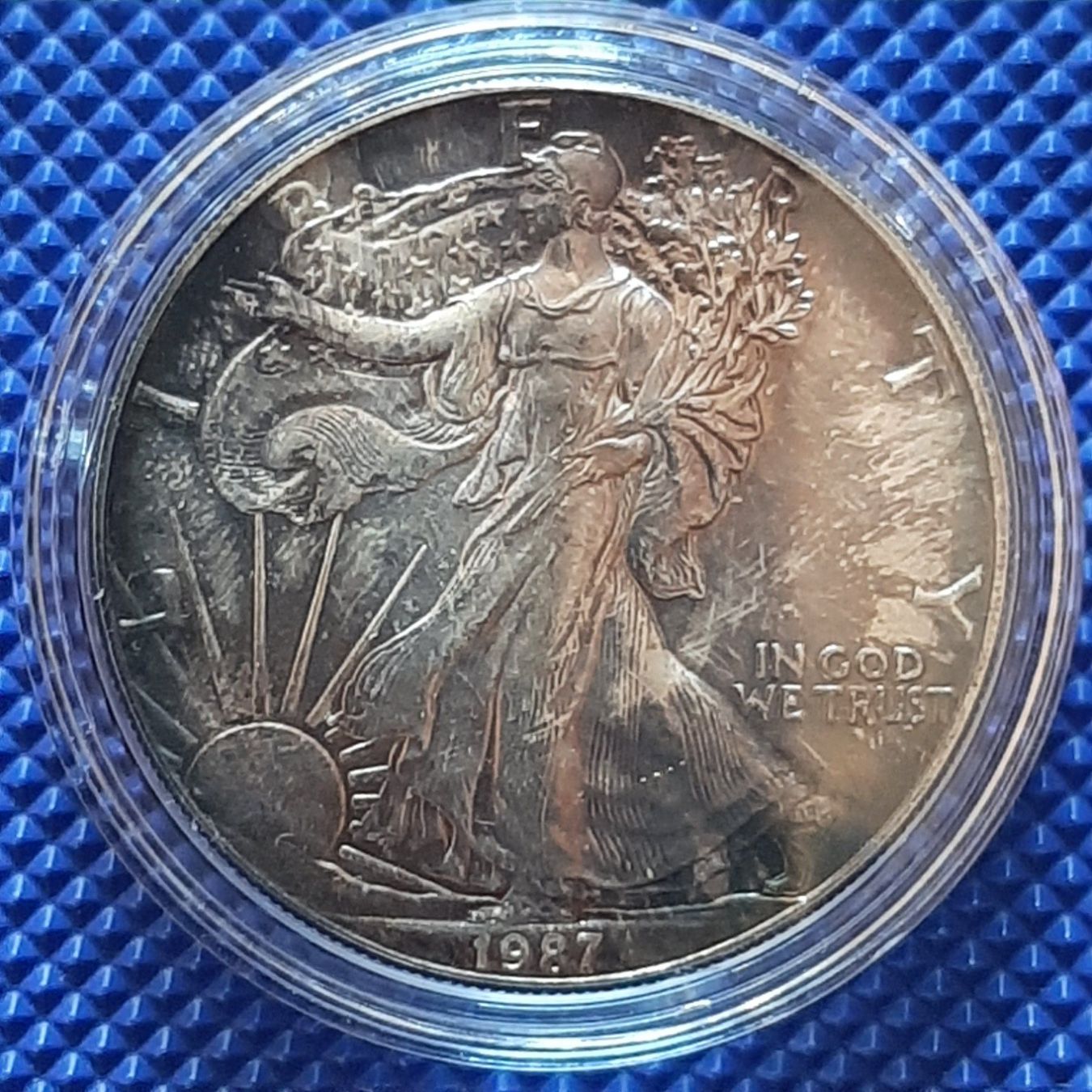 Alle Münzen: American Eagle 1987 1 oz Silver – Gebraucht aus Carouge GE von cecob0909