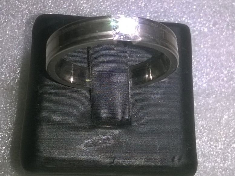 Bagues: RING EDELSTHAL,,SILBER FARBE RING,,,MIT WEISS KRISTALL – Neuf (Voir description) à Basel par bijoutrie_4