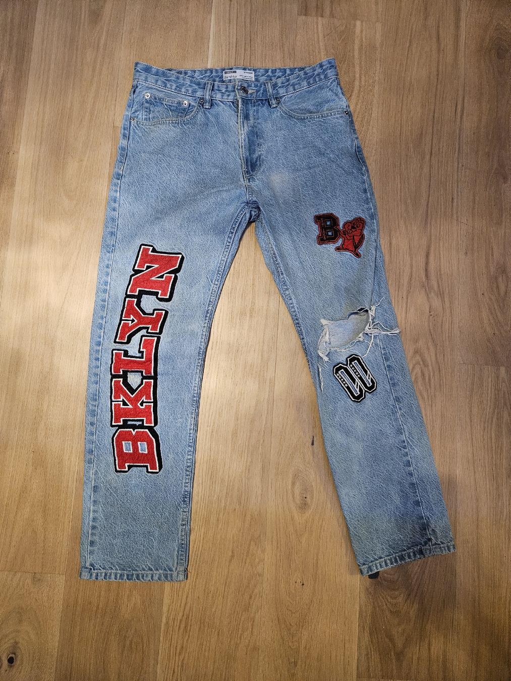Jeans: Straight blue jeans 30/30 – Nuovo (secondo la descrizione) da Vernier venduto da Glloq02