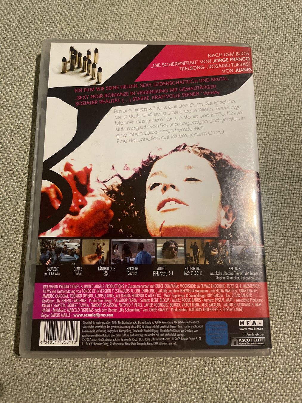 Alle DVDs: Die Scherenfrau – Gebraucht aus Sargans von Didis 1