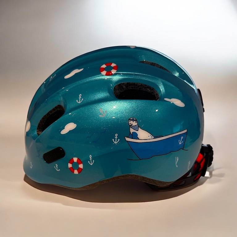 Abus Caschi: Abus Kinder Velohelm – Usato da Oberbuchsiten venduto da Biene-26 3