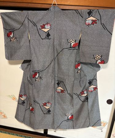 VINTAGE Seide Kimono aus Japan
