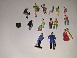 14 Personnages pour maquette Ho, selon photos