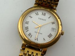 Vintage TISSOT montre homme / Herrenuhr läuft