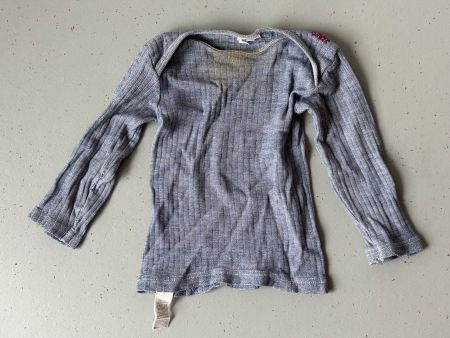 Wolle Seide Baumwolle Shirt. Gr. 74/80