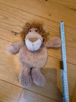 Süsser Löwe mit Kirschkernkissen ca 27 cm