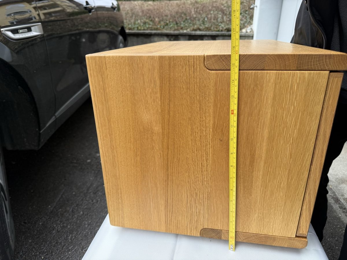 Tables de nuit: Modern Oak Bedside Table Nightstand Drawer Storage – D'occasion à Liebefeld par Khampa 6