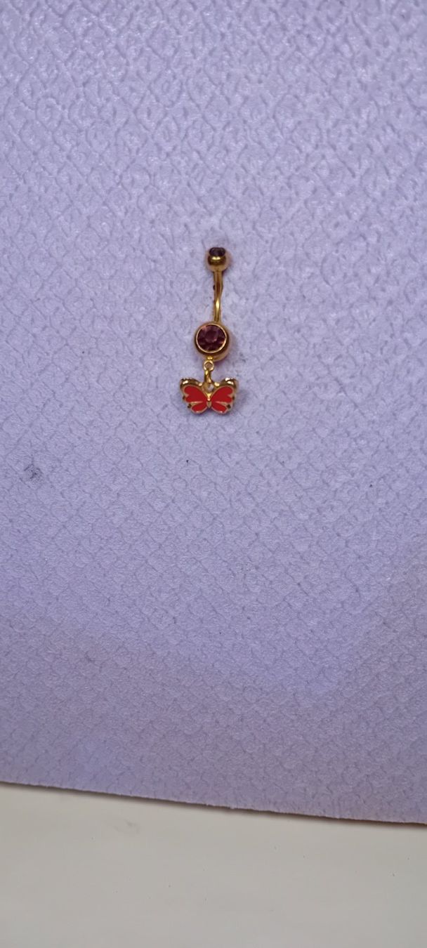Gioielli per piercing: bauchnabel piercing ,,vergoldet,,,edelsthal 316L – Nuovo (secondo la descrizione) da Basel venduto da bij_5hqd 2