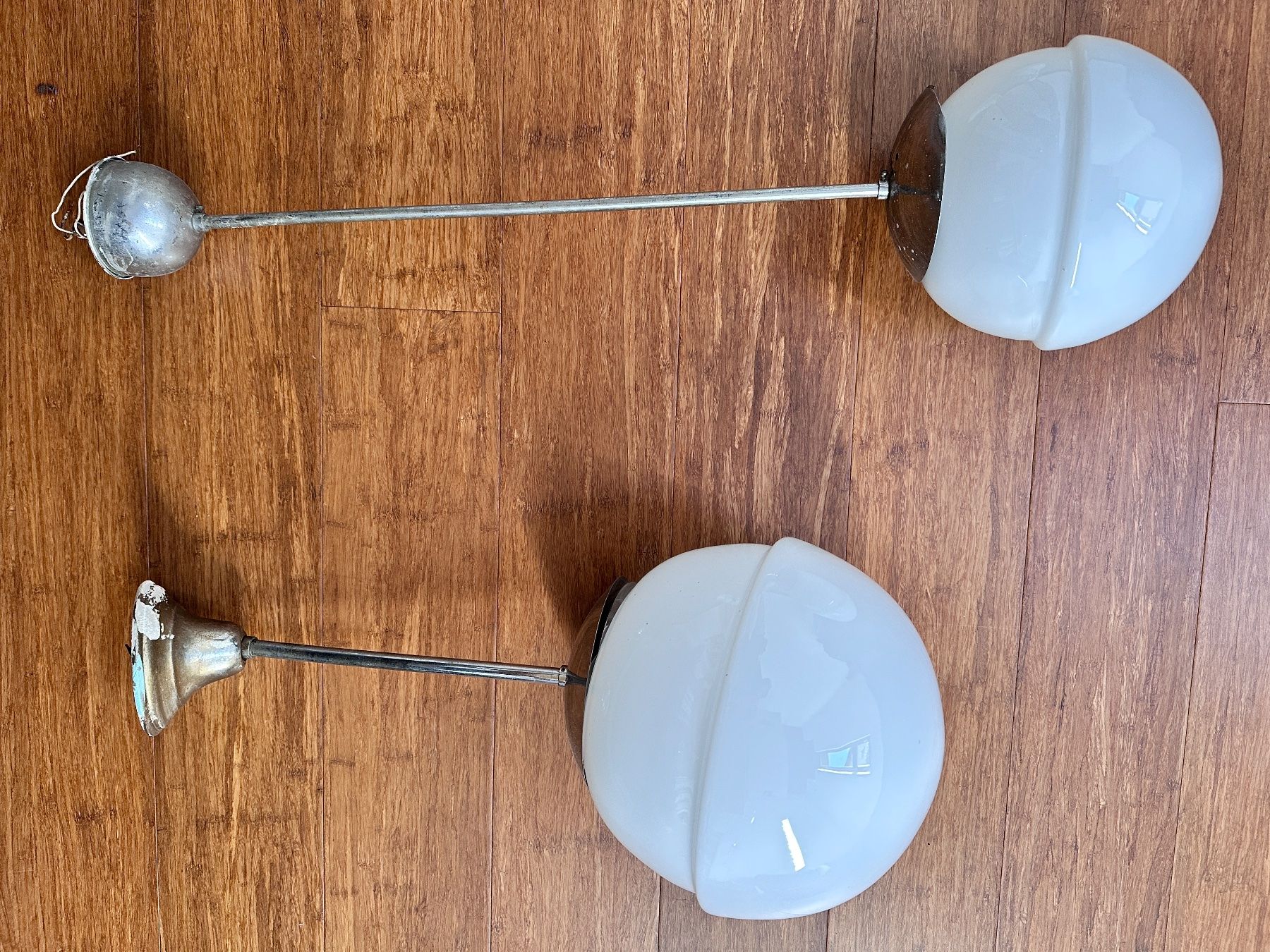 Lampade: Lampes suspension vintage, lot de 2 – Usato da Sorengo venduto da Littman