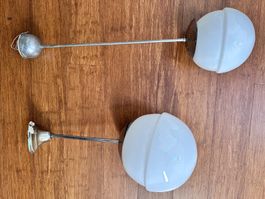 Lampes suspension vintage, lot de 2