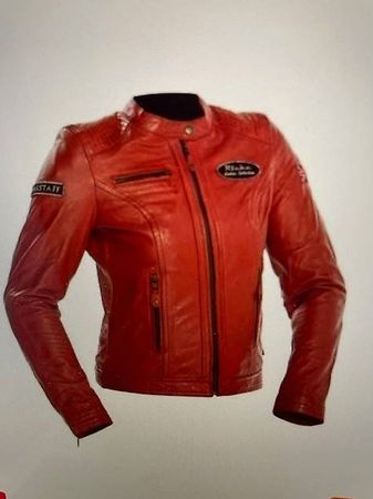 Richa Sturgis Dames Motorrad Jacket - Leder Retro Damenjacke