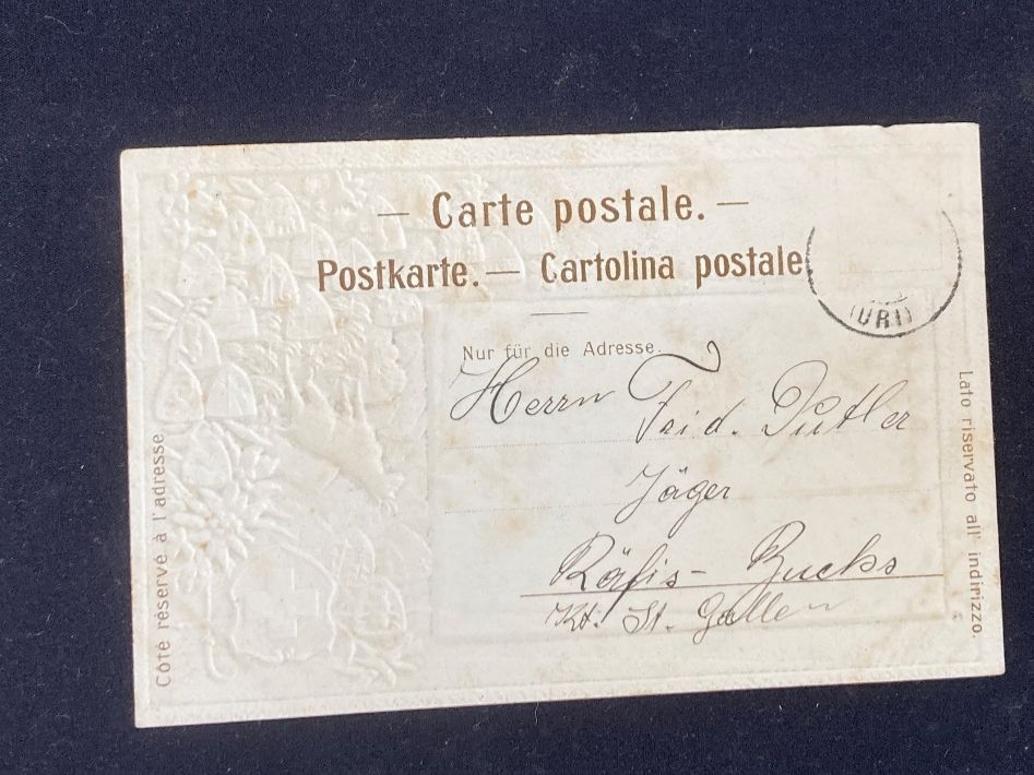 Cartoline postali: antike Postkarte. -Gruss aus Rütli – Usato da zürich venduto da papalapa 1